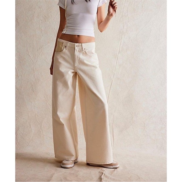 We The Free Denim - **NWT** We The Free Waterfalls Wide Leg Baggy Jeans